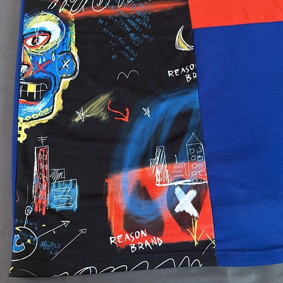 Reason Brand Multicoloured Graphic T-Shirt - Picture 9 of 9